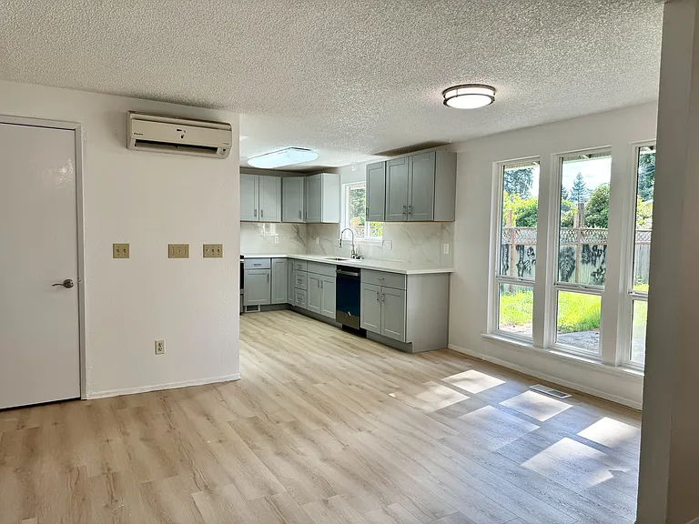 Large windows for natural light