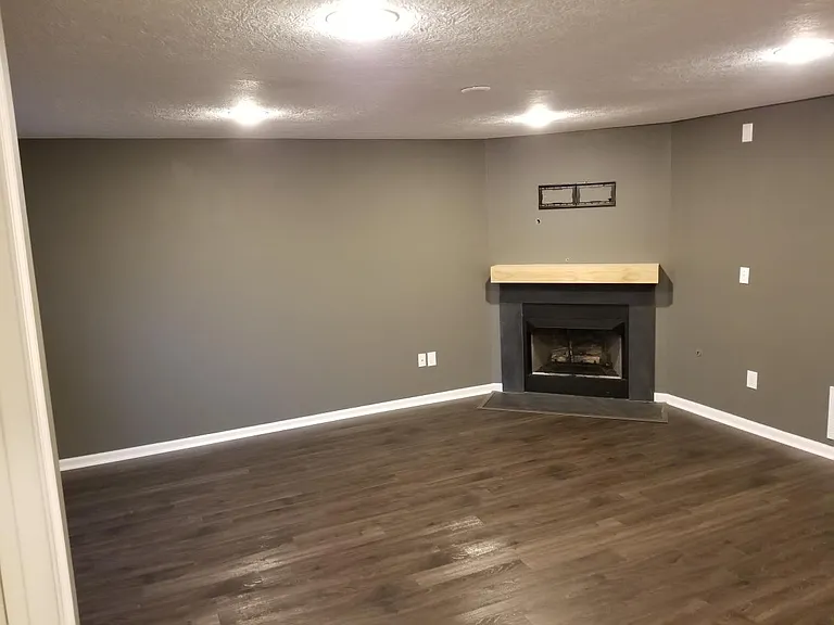 Basement Fireplace