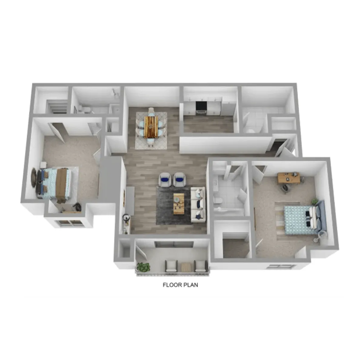 Floor plan B2