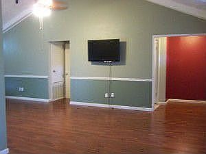 Vaulted great room