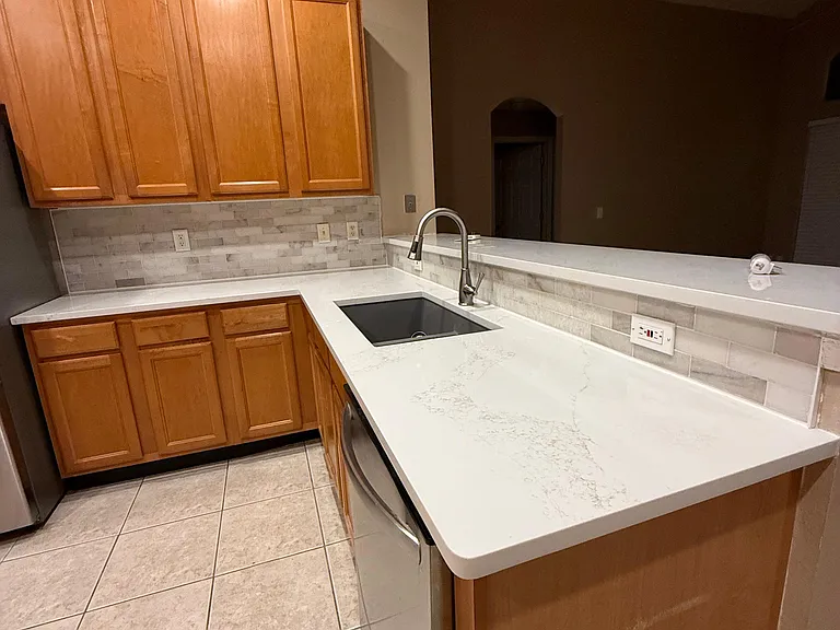 Kitchen Bar overlooking living room