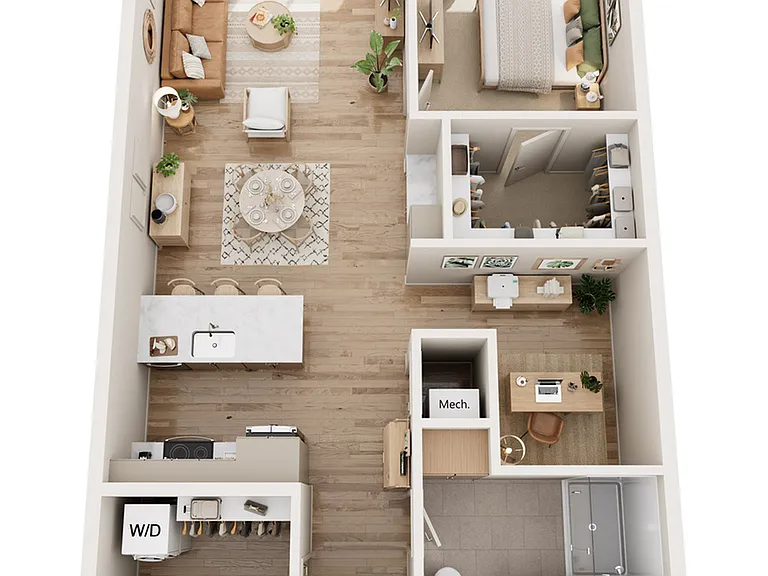 1 Bed 1 Bath in Glendale | 991 sq ft 1 Bed 1 Bath in Glendale | 991 sq ft