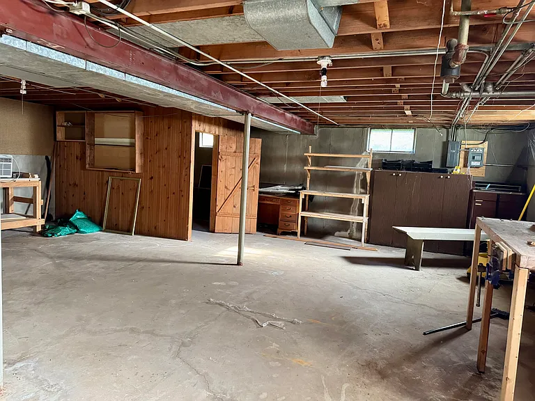 Full basement area.