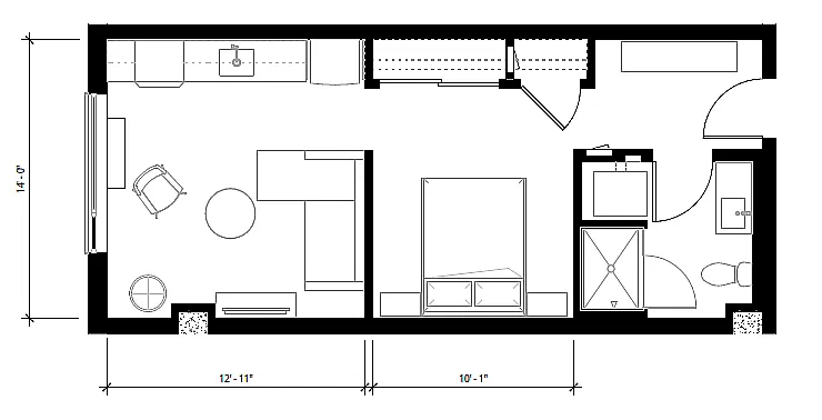 Floor plan Ember