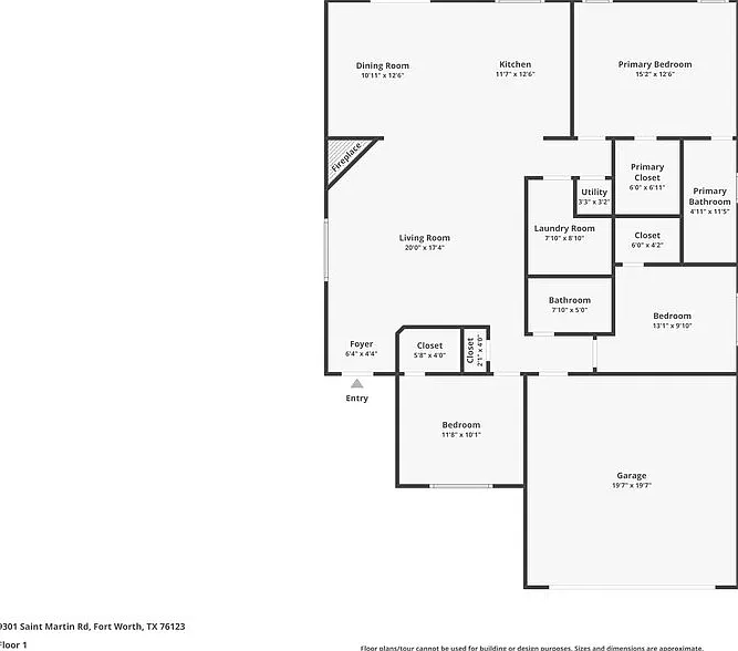 3 bed, 2.0 bath, 1532 sqft, $1,990 — Photo 2