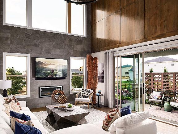 Two-story great room
