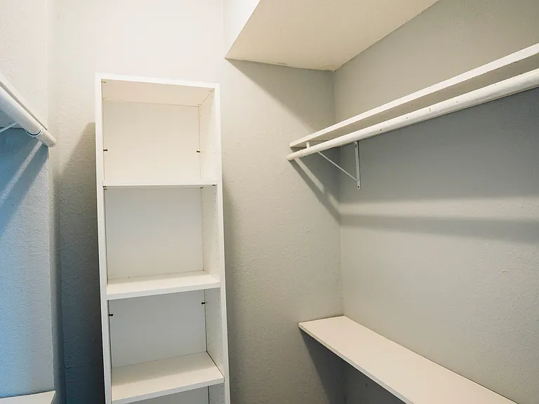 walk-in closet right