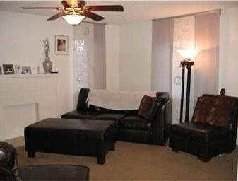 Spacious living room with plenty of natural light