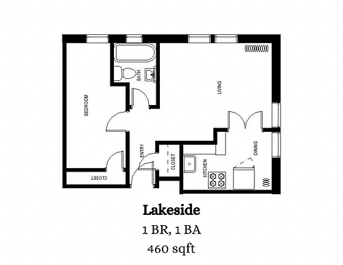 Floor plan Lakeside