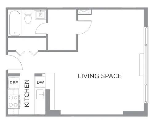 Floor plan S1B