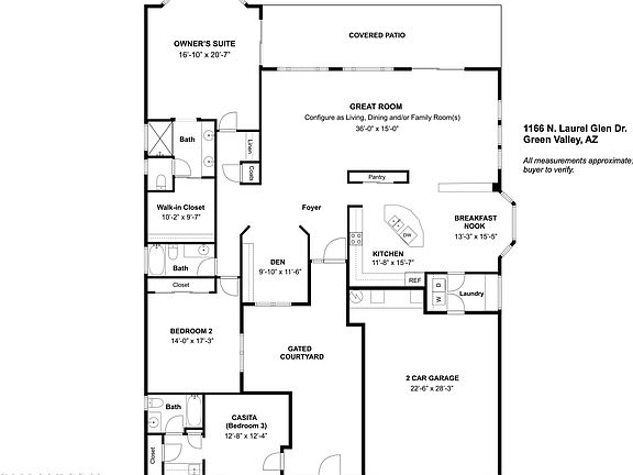 2nd image of 1166 N Laurel Glen Dr