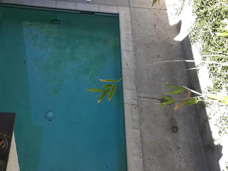 Pool from unit balcony