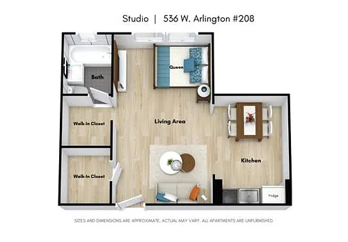 Floor plan Studio