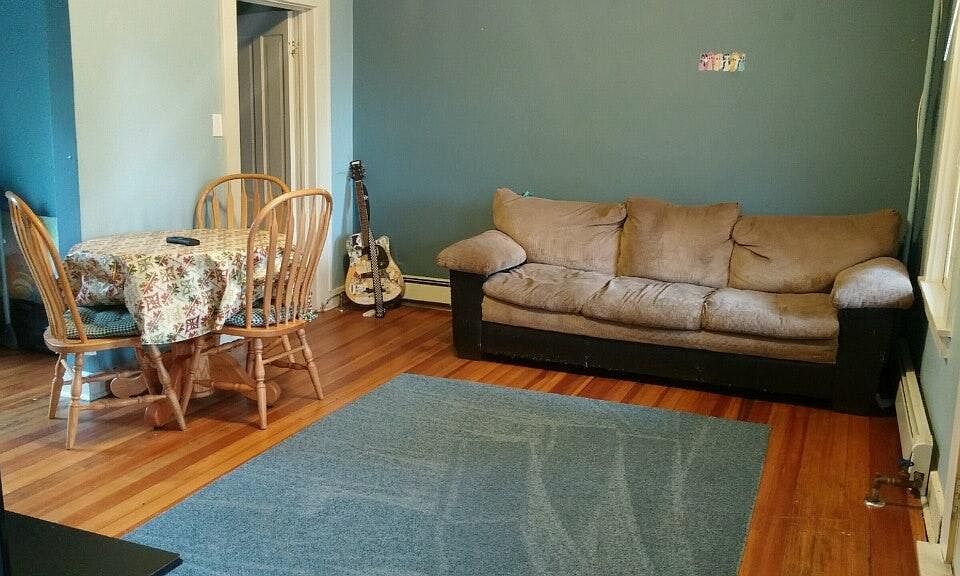 Front entry, living room, first floor