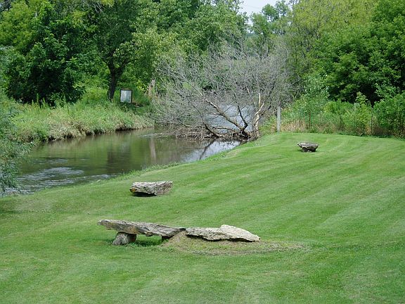 Sugar River View from Apartment