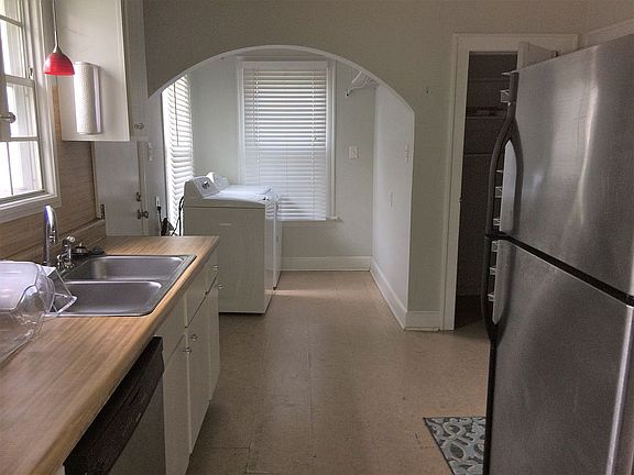 Kitchen & adjacent laundry 