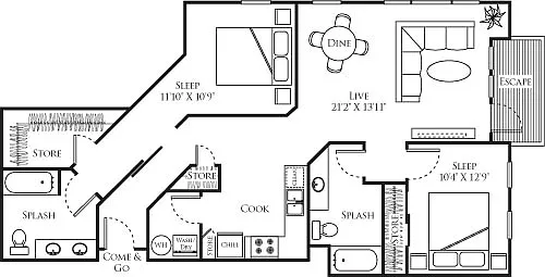 Floor plan B5