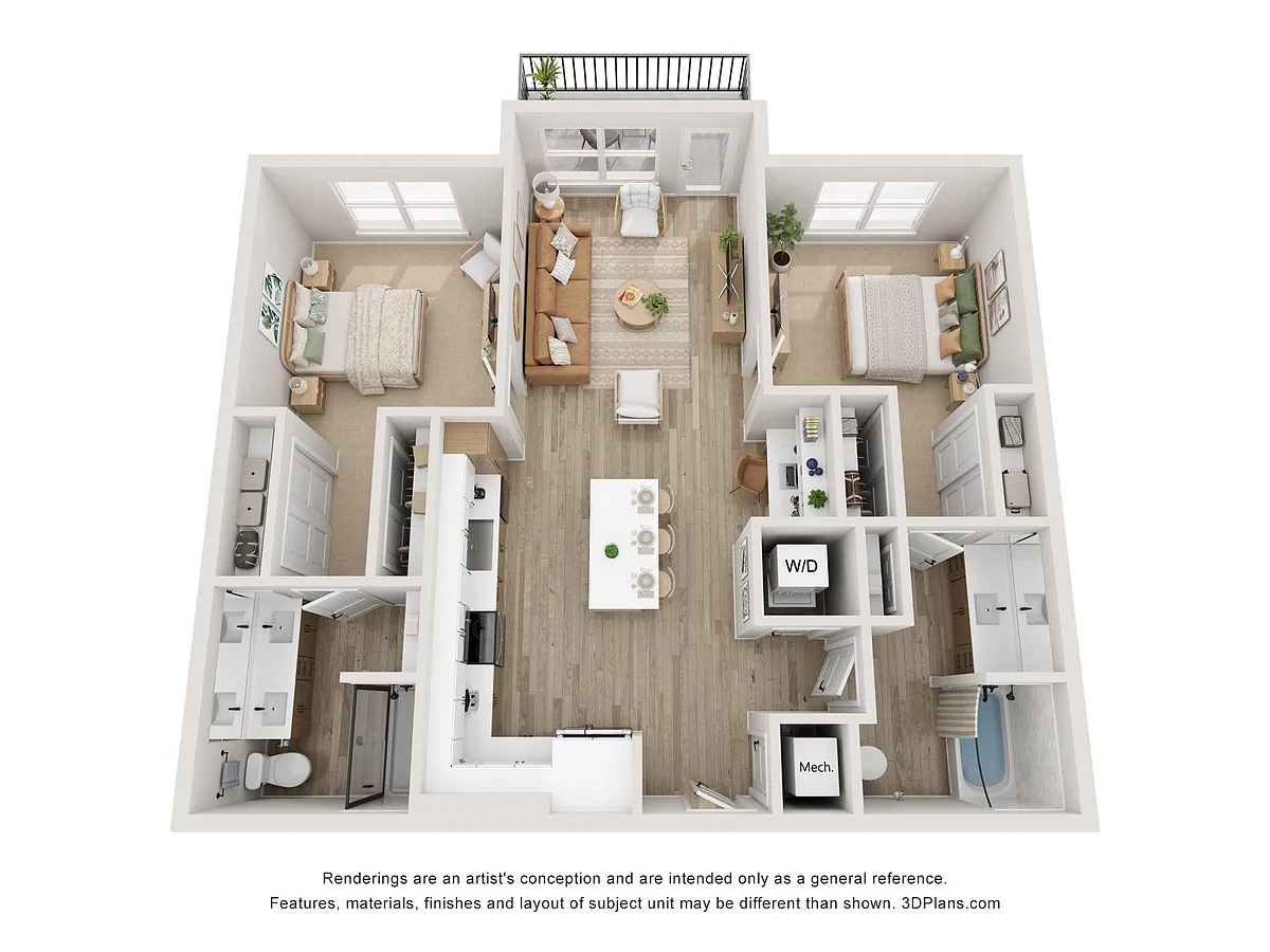 Floor plan B1