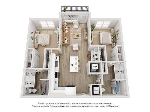 Floor plan B1