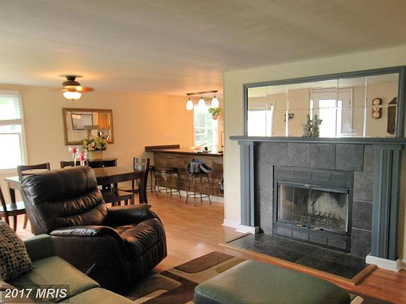 Wood Burning Fireplace