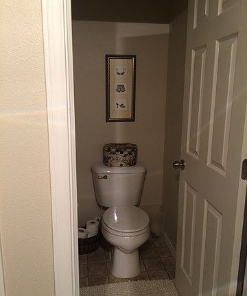 Half bath downstairs