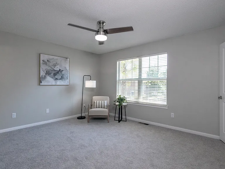 Find serenity in our roomy master suites, graced with modern ceiling fans and roomy walk-in closets.