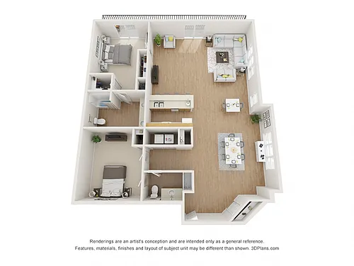 Floor plan The Bermuda