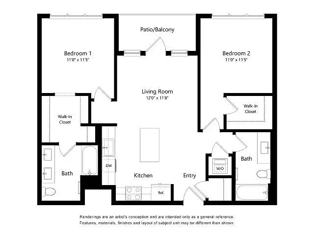 Floor plan B2