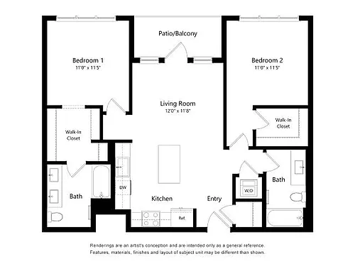 Floor plan B2