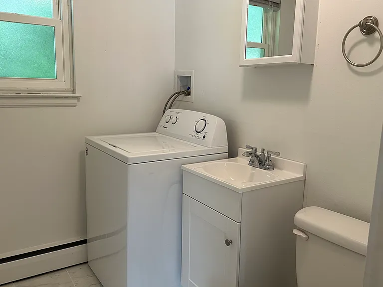 Laundry room on first floor