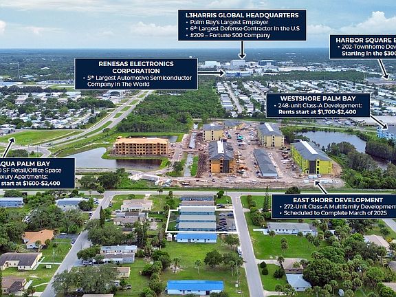 Desirable location with close proximity to large, local employers, and many new development projects around the property.