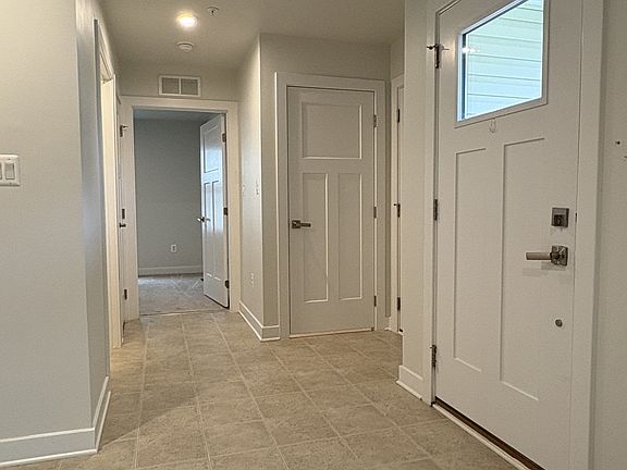 Front Hall to Garage, Bath & 2nd Bedroom