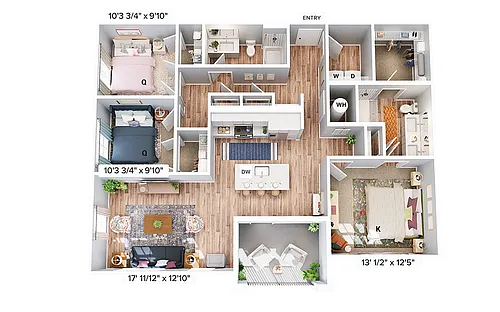 Floor plan C1