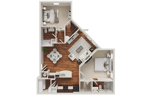 Floor plan B2