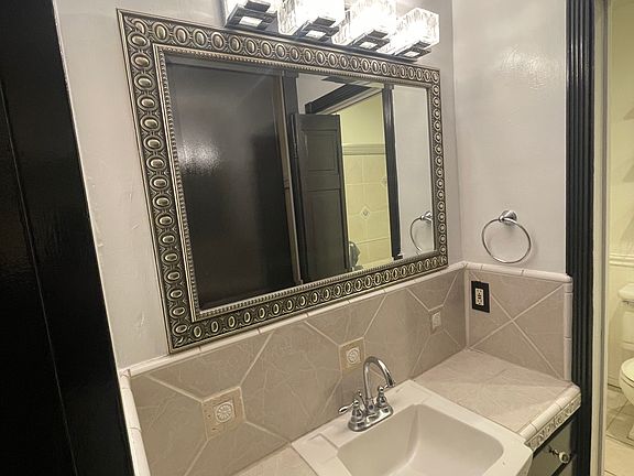Wash area