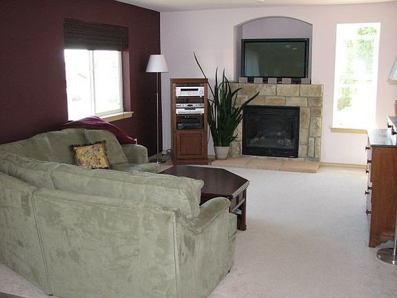 Cozy and inviting family room.