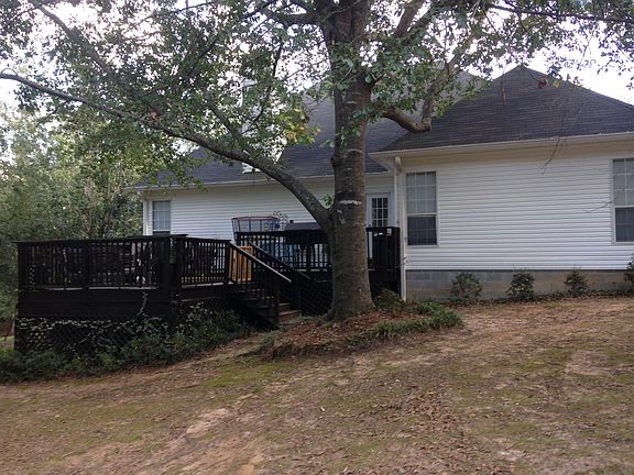 Large two tier back porch