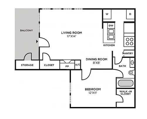 Floor plan Nantucket Classic