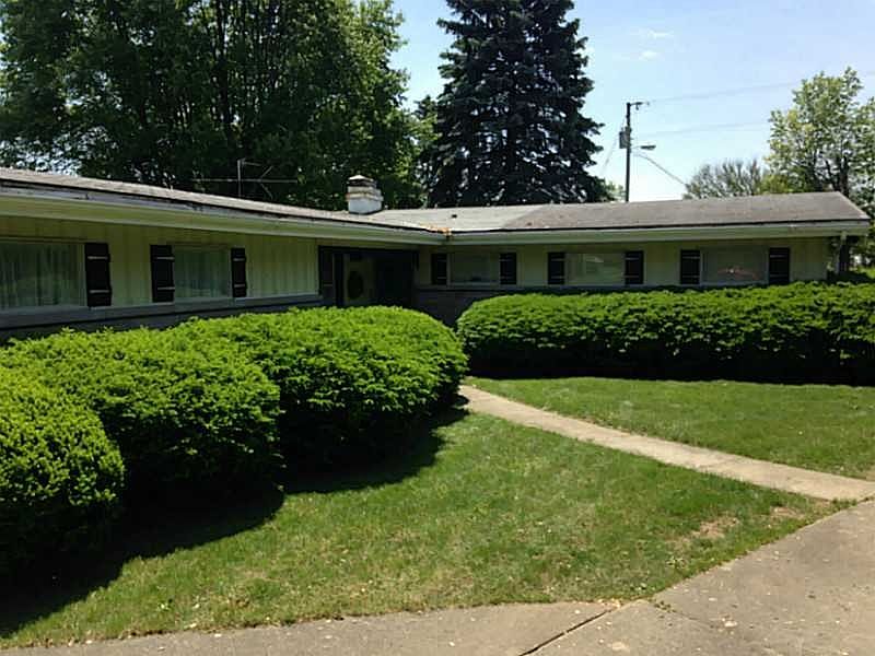 Exterior Front. Spacious  1852 sq, ft, Ranch style home in a rural subdivision.  On a septic and well.