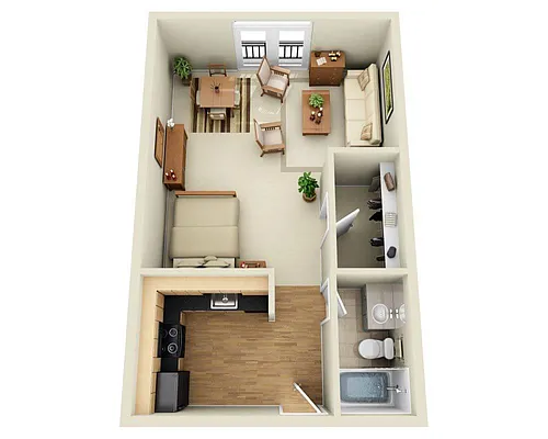 Floor plan Lakeside - Venezia