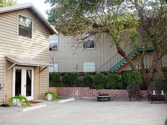 Excellent area for entertaining on those warm San Antonio nights beside the fire pit.