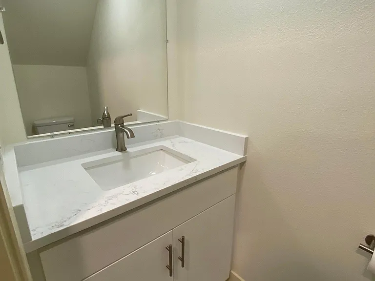 Downstairs half bathroom