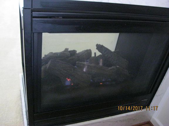 Big Natural Gas Fire Place