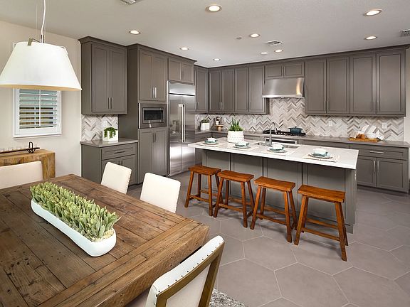 Langston Plan 1 Model Kitchen