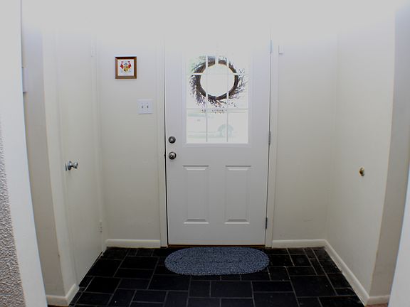 Tiled entryway