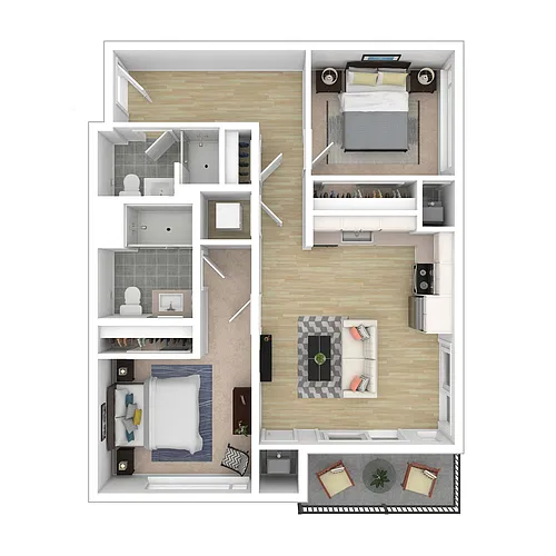 Floor plan B2