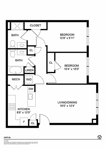 Floor plan 2A