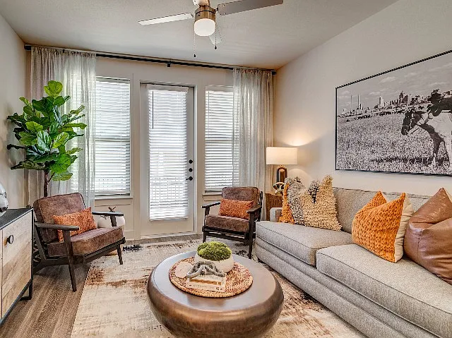 Model Apartment Home Living Room