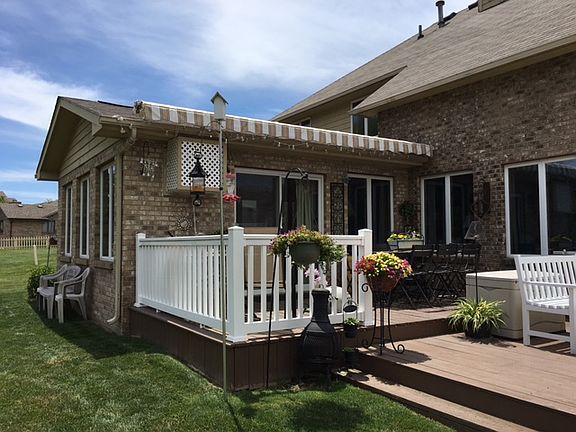 electric awning retracted