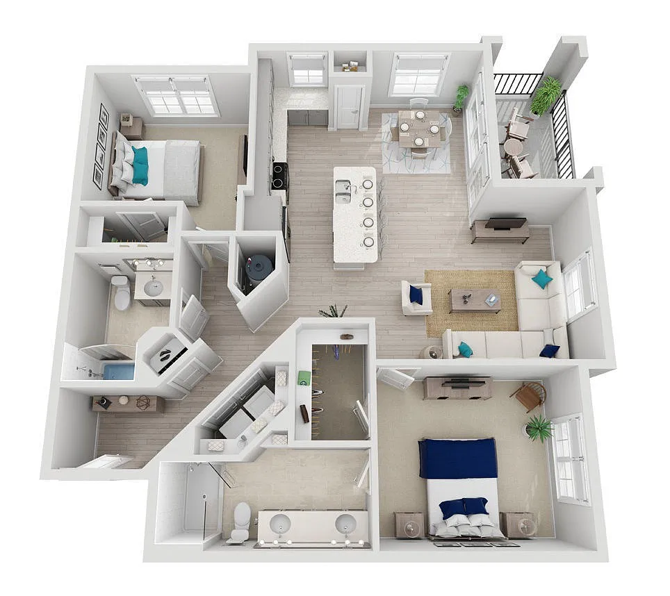 Floor plan B2